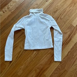Aritzia white turtleneck
